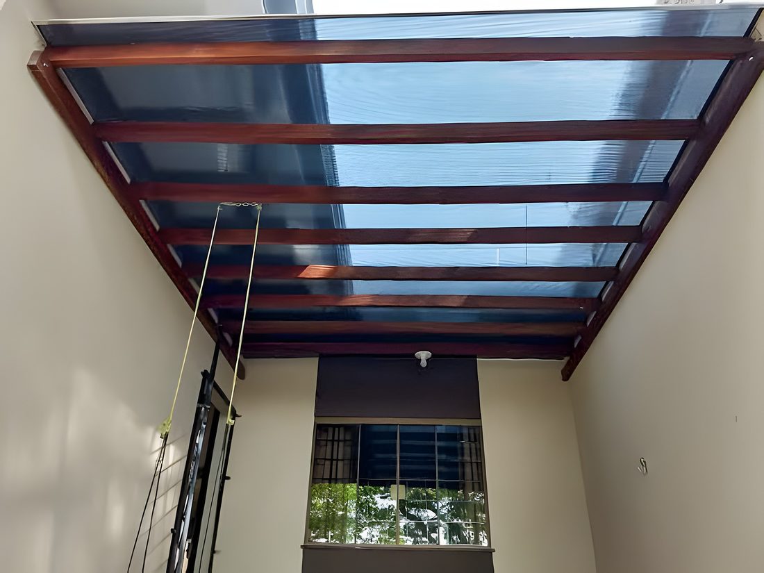 Obra de manutenção da Dinâmica Toldos em Brasília 2